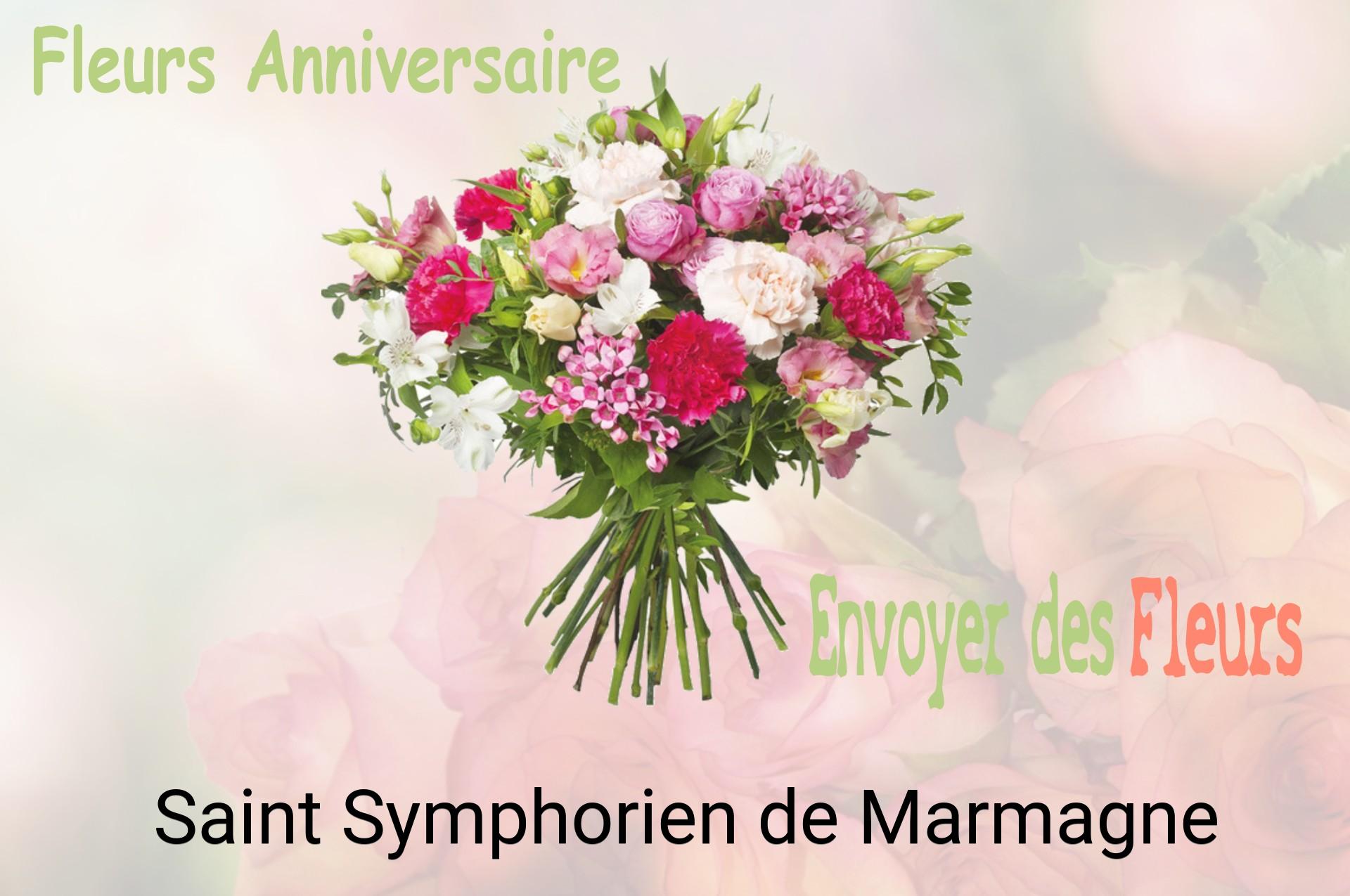 Bouquet de fleurs d’anniversaire livré à Saint-Symphorien-de-Marmagne