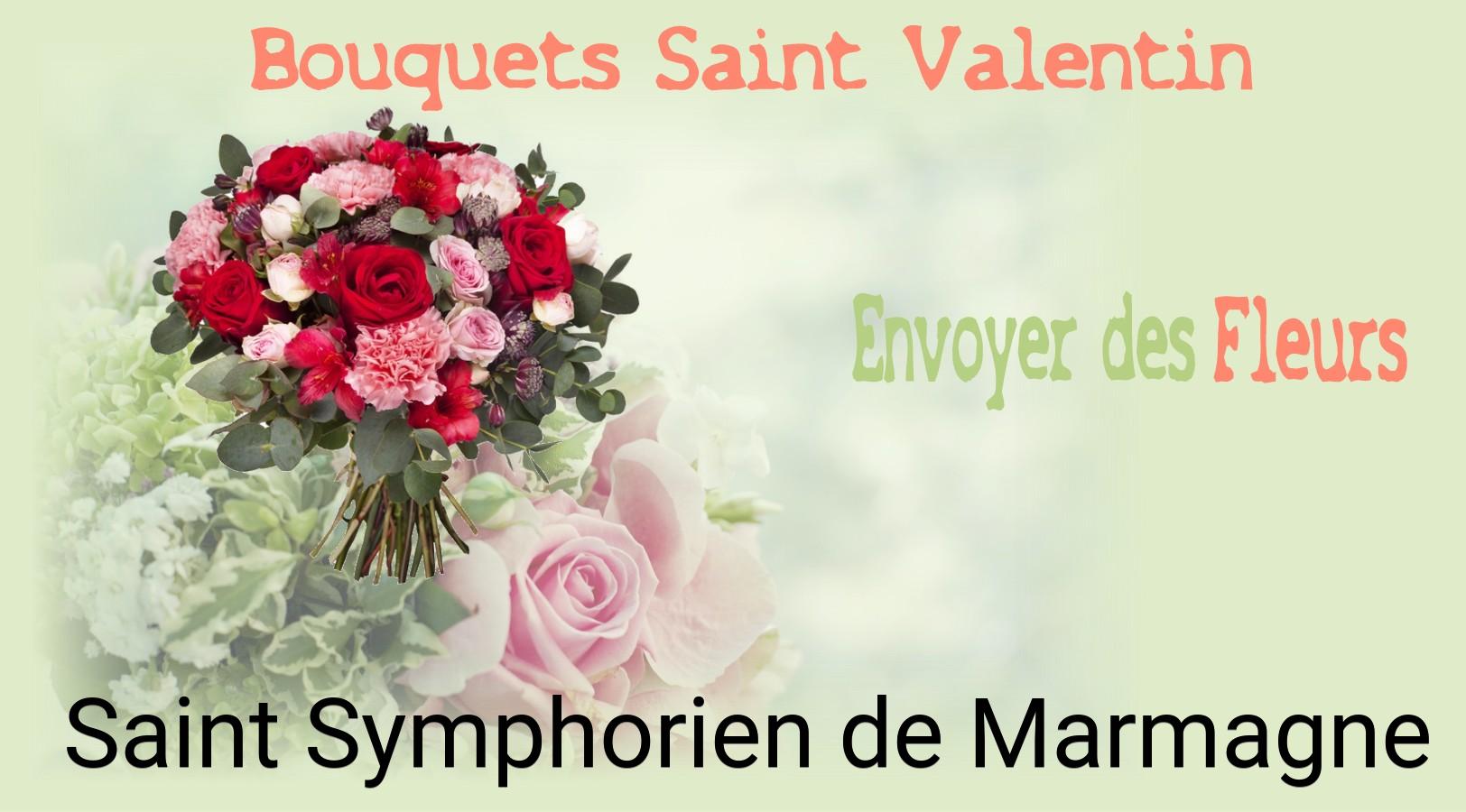 Roses de Saint-Valentin livrées à Saint-Symphorien-de-Marmagne